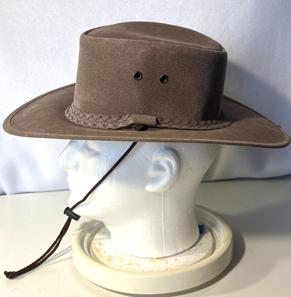 Coolibah Ozhat Australian Mens Hat Size Small Cool Lightweight Lt Brown
